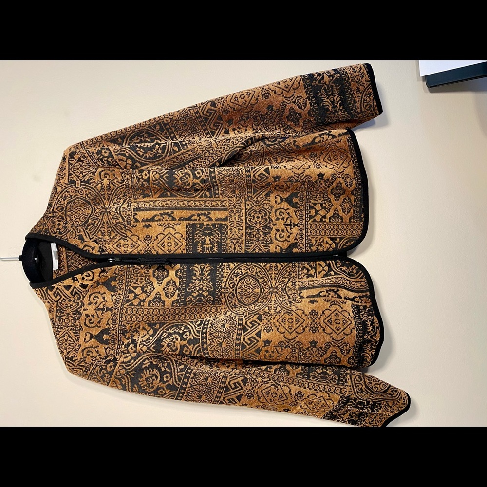 Dressbarn Patterned Jacket - Picture 3 of 8